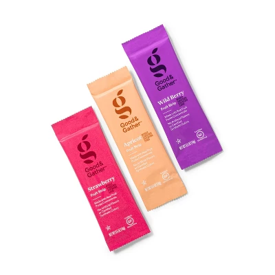 Strawberry, Apricot And Wildberry Fruit Strips Variety Pack - 24oz/48ct - Good & Gather™ 4 Strawberry, Apricot And Wildberry Fruit Strips Variety Pack - 24oz/48ct - Good & Gather™ - Image 2