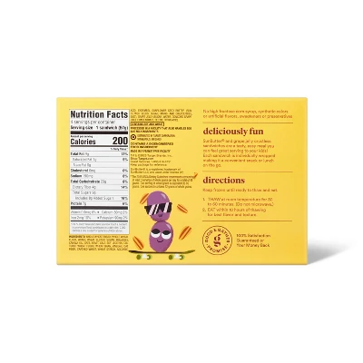 Frozen Sunbutter No Crust Sandwich Grape - 4ct - Good & Gather™ 2 Frozen Sunbutter No Crust Sandwich Grape - 4ct - Good & Gather™