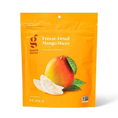Freeze Dried Mango Slices - 1.5oz - Good & Gather™ 5 Freeze Dried Mango Slices - 1.5oz - Good & Gather™ - Image 3