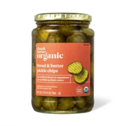 Organic Bread & Butter Pickle Chips - 24 Fl Oz - Good & Gather™ -Good & Gather GUEST ee913105 63be 4f45 a8b2 bf2084ef0b3c