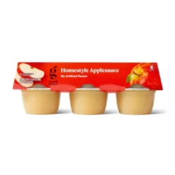 Homestyle Applesauce Cups - 24oz/6pk - Good & Gather™ -Good & Gather GUEST f05d43c8 1615 4c76 895a 46acb3ba7309