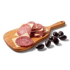 Uncured Genoa Salami, Provolone Cheese And Dark Chocolate Covered Almonds Snacker - 2.25oz - Good & Gatherâ„¢