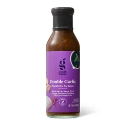 Double Garlic Noodle Stir Fry Sauce - 12 Fl Oz - Good & Gather™ -Good & Gather GUEST f077229b 120f 435f ba18 95465fbfcf0b