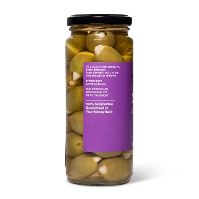 Garlic Stuffed Queen Olives - 7oz - Good & Gather™ 5 Garlic Stuffed Queen Olives - 7oz - Good & Gather™ - Image 3