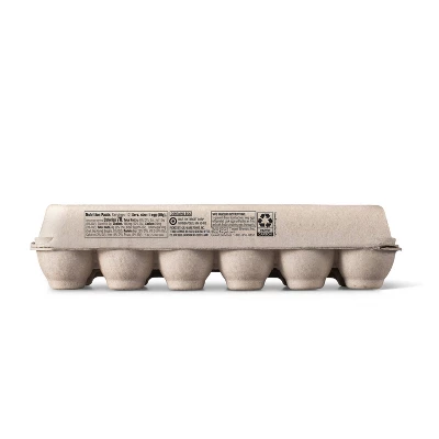 Grade A Large Eggs - 12ct - Good & Gather™ (Packaging May Vary) 4 Grade A Large Eggs - 12ct - Good & Gather™ (Packaging May Vary) - Image 2