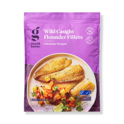 Wild Caught Flounder Fillets - Frozen - 24oz - Good & Gather™ 5 Wild Caught Flounder Fillets - Frozen - 24oz - Good & Gather™ - Image 3