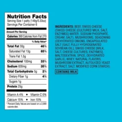 Mushroom Swiss Beef Patties - Frozen - 32oz/6ct - Good & Gather™ -Good & Gather GUEST f377d629 ac82 4c84 a8cf 2ac5d2d72623