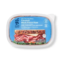 Uncured Black Forest Ham Ultra-Thin Deli Slices - 16oz - Good & Gather™ 7 Uncured Black Forest Ham Ultra-Thin Deli Slices - 16oz - Good & Gather™ -Good & Gather GUEST f7162fbf 68b0 47a8 ad1a a663d49100a3