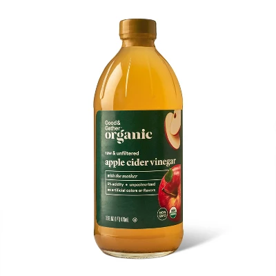 Organic Apple Cider Vinegar - 16 Fl Oz - Good & Gather™ 5 Organic Apple Cider Vinegar - 16 Fl Oz - Good & Gather™ - Image 3