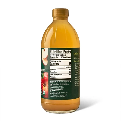 Organic Apple Cider Vinegar - 16 Fl Oz - Good & Gather™ 3 Organic Apple Cider Vinegar - 16 Fl Oz - Good & Gather™