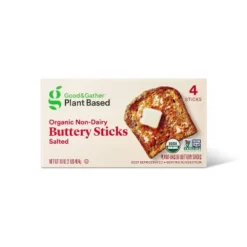 Plant Based Organic Non-Dairy Salted Buttery Sticks - 16oz/4ct - Good & Gather™ 7 Plant Based Organic Non-Dairy Salted Buttery Sticks - 16oz/4ct - Good & Gather™ -Good & Gather GUEST f9d0364a 06c4 41dd a25d 8775f5b78754