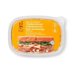 Rotisserie Seasoned Chicken Breast Ultra-Thin Deli Slices - 16oz - Good & Gather™ -Good & Gather GUEST fa64923f 2fd0 4d56 becd 1aabaa589490
