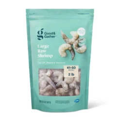 Large Tail-Off, Peeled, Deveined Raw Shrimp - Frozen - 41-50ct/lb - 2lbs - Good & Gather™ -Good & Gather GUEST fc1806b1 c6ae 42aa abfd 2220bc64c6dd