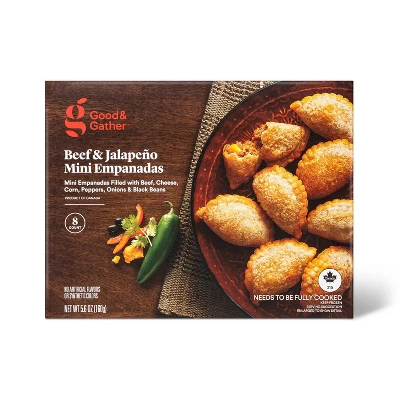 Frozen Beef & Jalapeno Corn Mini Empanadas - 8ct - Good & Gather™ 6 Frozen Beef & Jalapeno Corn Mini Empanadas - 8ct - Good & Gather™ - Image 4