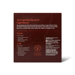 Naturally Flavored Double Chocolate Light Roast Coffee -16ct Single Serve Pods - Good & Gather™ 7 Naturally Flavored Double Chocolate Light Roast Coffee -16ct Single Serve Pods - Good & Gather™ -Good & Gather GUEST fe20b877 bc10 4bf5 88d8 94f0cd726893